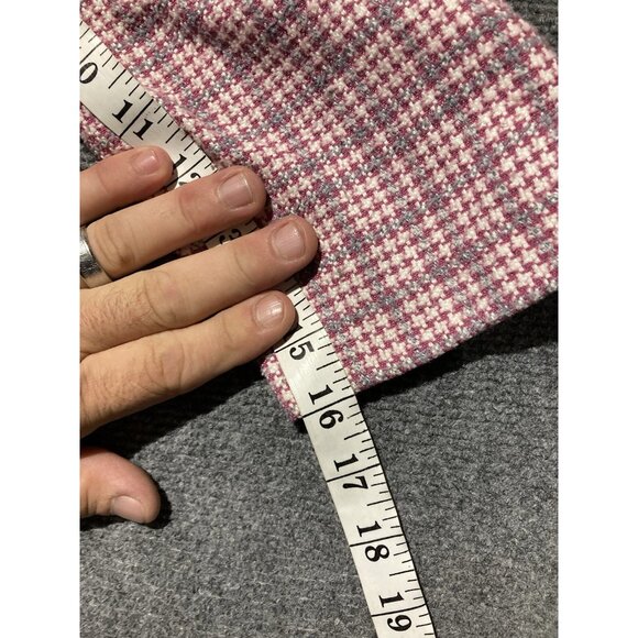 Vintage Bon Worth Jacket Women’s Size PM Pink Long Sleeve Full Zip - Picture 7 of 9